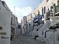 Whitewashed houses in the island of Folegandros.