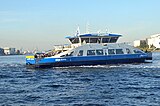 IJ ferry 60, the first of the 60s series: sailing to Buiksloterwegveer.