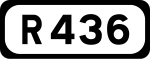 R436 road shield}}