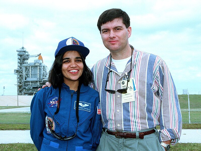 File:Kalpana Chawla and husband.jpg