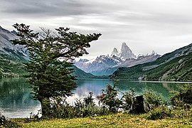 Lago del Desierto próximo al cerro Fitz Roy, Santa Cruz