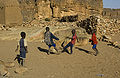 Image 25Malian children playing football in a Dogon village (from Mali)