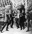 Leon Czolgosz shoots President McKinley with a concealed revolver.