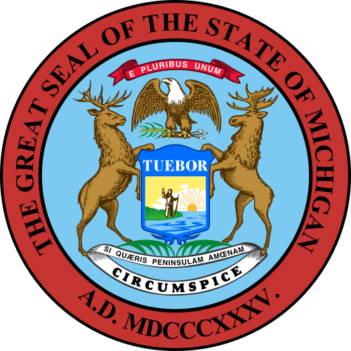 Archivo:Seal of Michigan.svg