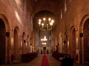 Interior of the ancient Saint Sofia Church