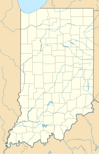 Map showing the location of Owen–Putnam State Forest