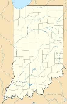 USA Indiana location map.svg