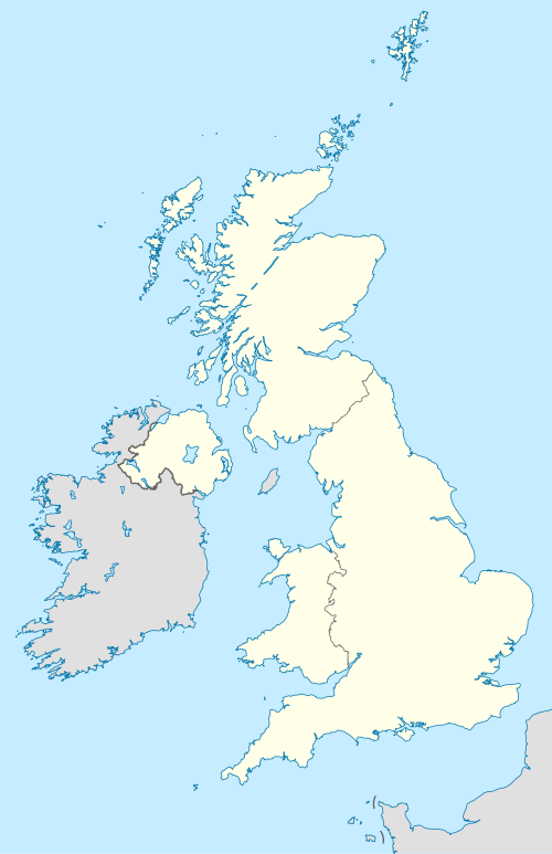 2007–08 Celtic League is located in the United Kingdom