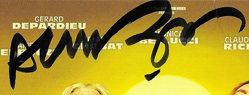 Archivo:Alain chabat signature.jpg