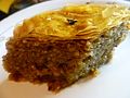 Baklava in Kymi, Greece