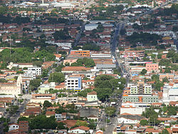 Partial view of Itapipoca city center