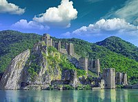 Golubac Fortress in Đerdap National park, Serbia.