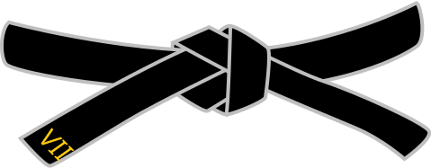 Archivo:ITF 7 DAN Cinturón.svg