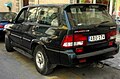 1998–05 SsangYong Musso, rear view