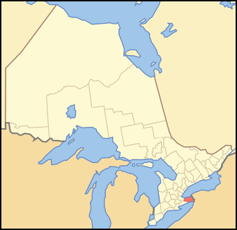 Archivo:Map of Ontario NIAGARA.svg