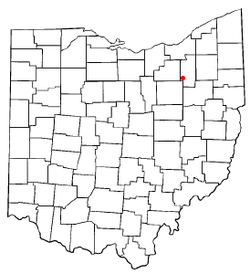 Location of Norton, Ohio