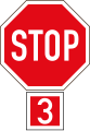 Three way stop