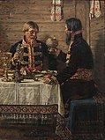 Василий Верещагин. «Добрые кумовья», 1890 г.