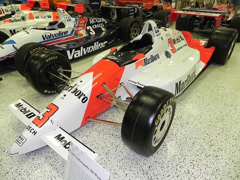 File:Indy500winningcar1991.JPG