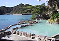 An Onsen (outdoor spring) in Japan