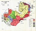 Image 52Tribal and linguistic map of Zambia (from Zambia)