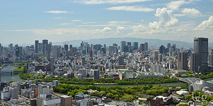 Osaka is the second largest metropolitan area in Japan