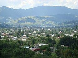 Skyline of Verkhovyna