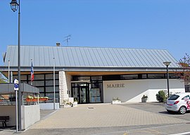 The town hall in Aspach