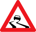 Slippery road