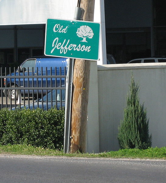 File:JeffParishOldJeffersonSignRiverRoad.jpg