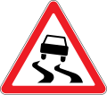 Slippery road