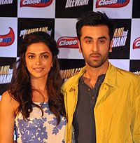 Deepika Padukone and Ranbir Kapoor are posing for the camera together