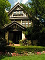 The Saitta House, Dyker Heights, Brooklyn, New York, built in 1899 is designed in the Queen Anne style[17]