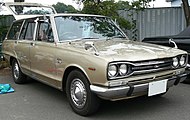 Pre-facelift Nissan Skyline estate (C10)