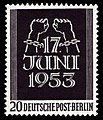 Deutsche Bundespost Berlin postage stamp