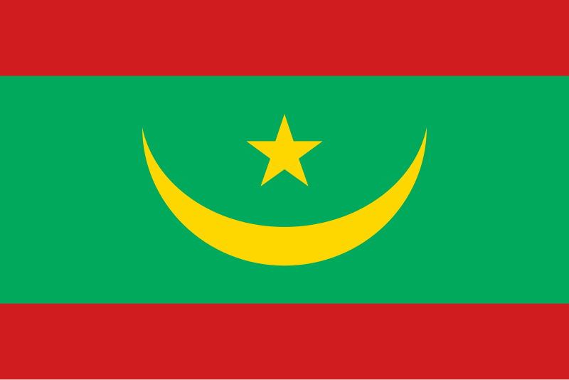 Archivo:Flag of Mauritania.svg