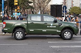 Ford Ranger the Argentine Army