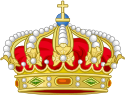 Heraldic Royal crown from the late 17th century