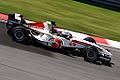 Jenson Button driving the RA106 at the 2006 Canadian GP.