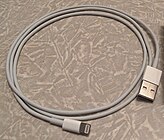 A Lightning-to-USB Cable