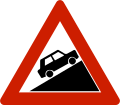 Steep ascent