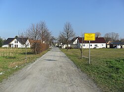 Entrance to the village