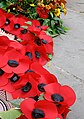 Royal British Legion wreath poppies