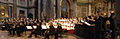 The London Oratory School Schola performing at the Brompton Oratory on 9th December 2006