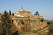 Panorama of the walls of Civita Castellana