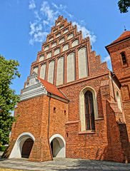 Bydgoszcz Cathedral's fascade