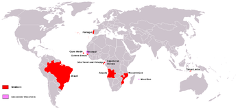 Países miembros de la CPLP