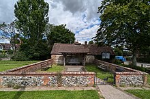 The animal pound at Finchdean, Hampshire, England.