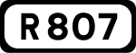 R807 road shield}}