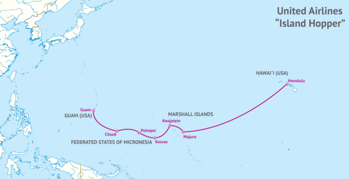 island hopper route